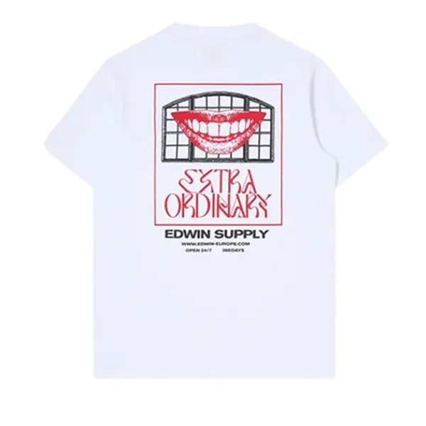 T Shirts | Edwin Extra Ordinary T shirt White