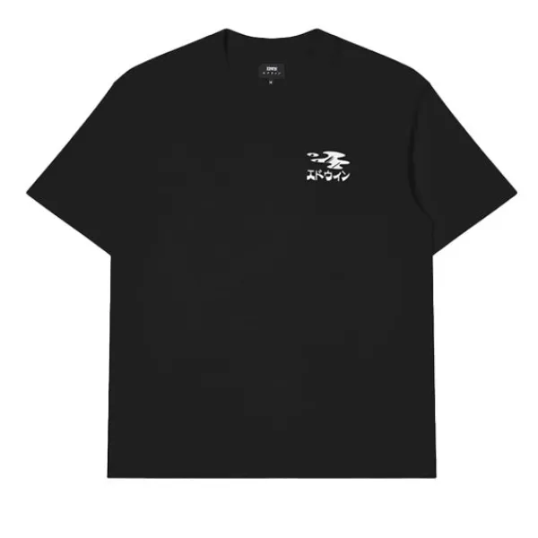 T Shirts | Edwin Stay Hydrated T Shirt Black