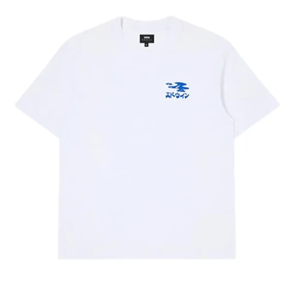 T Shirts | Edwin Stay Hydrated T shirt White