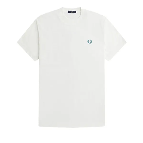 T Shirts | Fred Perry Rave Graphic T-Shirt Snow White