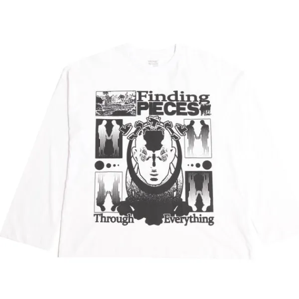 T Shirts | Homework Finding Pieces LS White