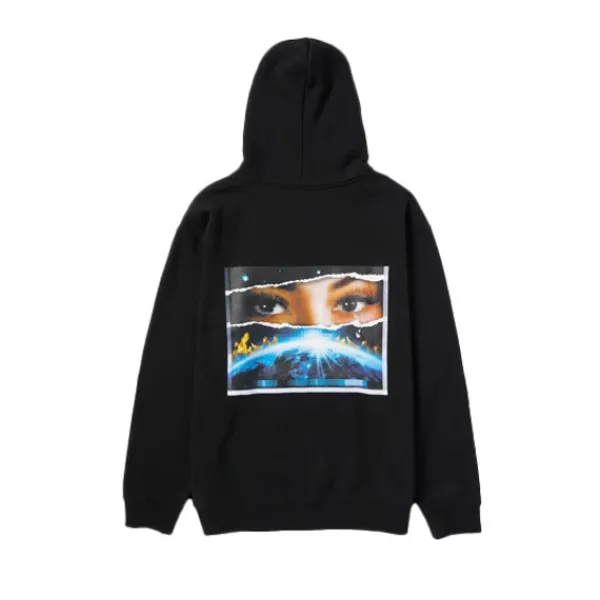 Hoodies | HUF Digital Domain PO Hoodie Black