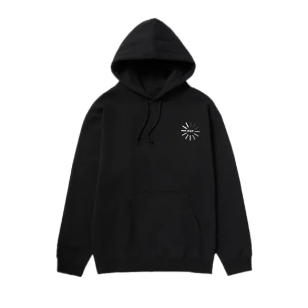 Hoodies | HUF Digital Domain PO Hoodie Black