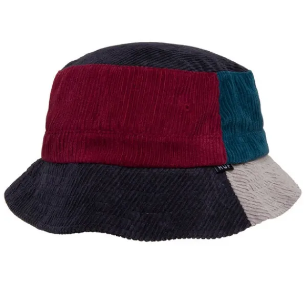 Headwear | HUF Multi Panel Cord Bucket Wine