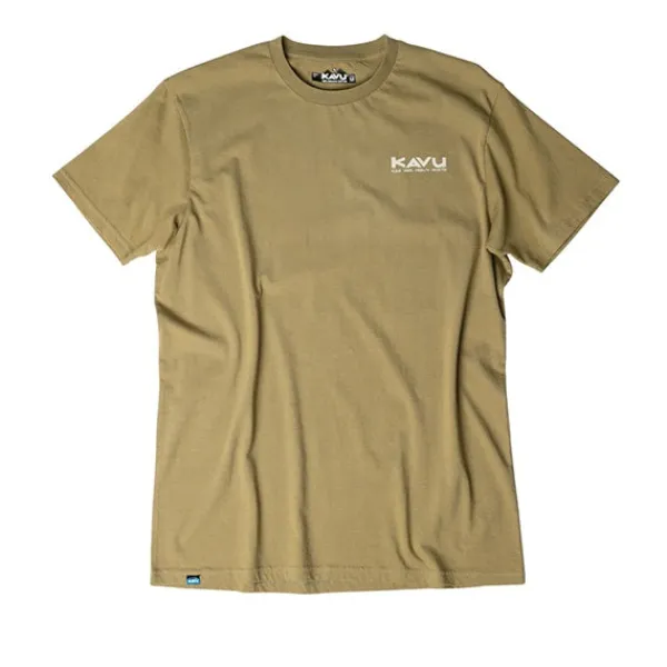 T Shirts | KAVU Paddle Out T shirt Dusty Olive Green