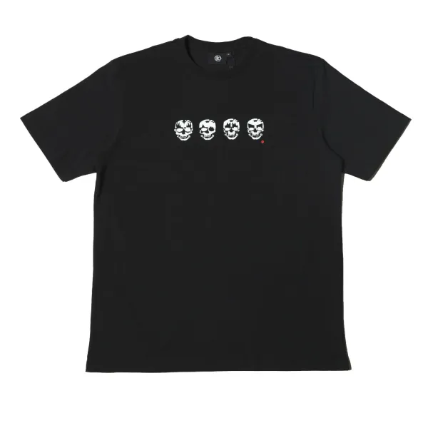 T Shirts | Kong 4 Skulls Black