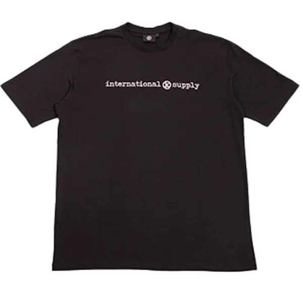 T Shirts | Kong International Supply T shirt Black