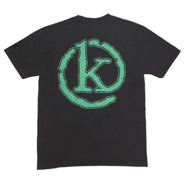 T Shirts | Kong K "Lux" Logo T Shirt Black