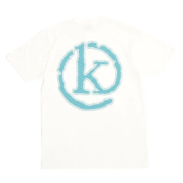 T Shirts | Kong K "Lux" Logo T Shirt White