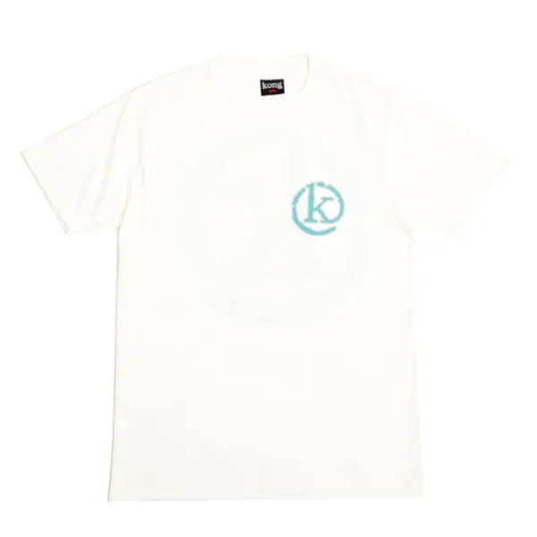 T Shirts | Kong K "Lux" Logo T Shirt White