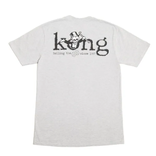 T Shirts | Kong Rolling The Dice T Shirt Heather Grey