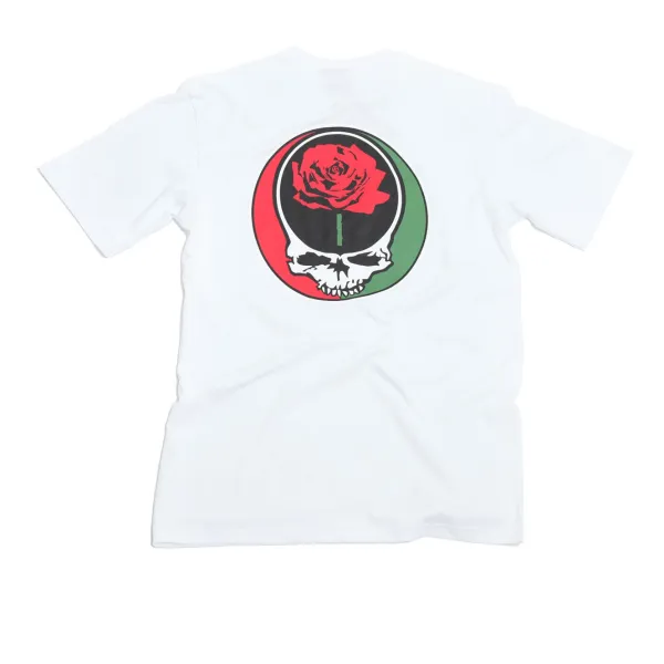 T Shirts | Kong Roses Tee White