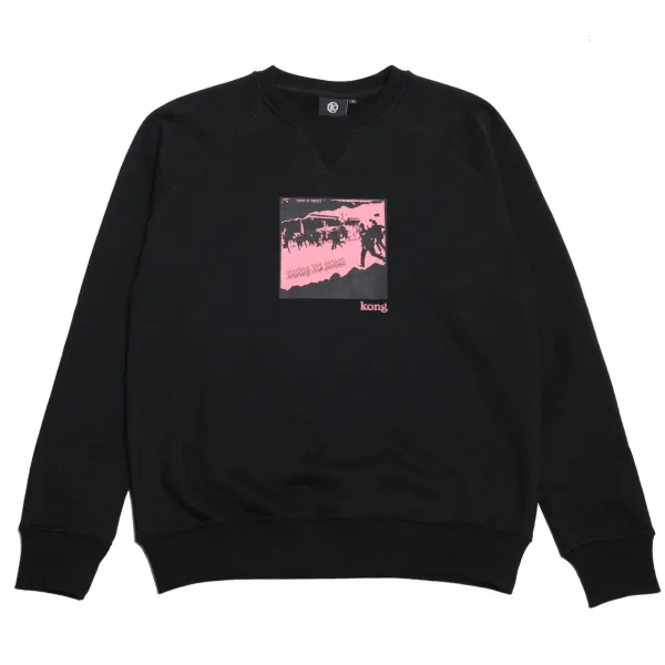 Sweatshirts | Kong Scaring The Nation Sweatshirt Black