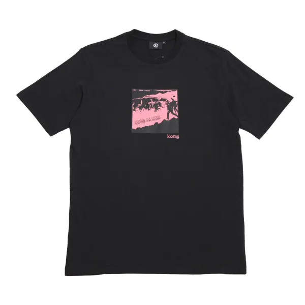 T Shirts | Kong Scaring The Nation Tee Black