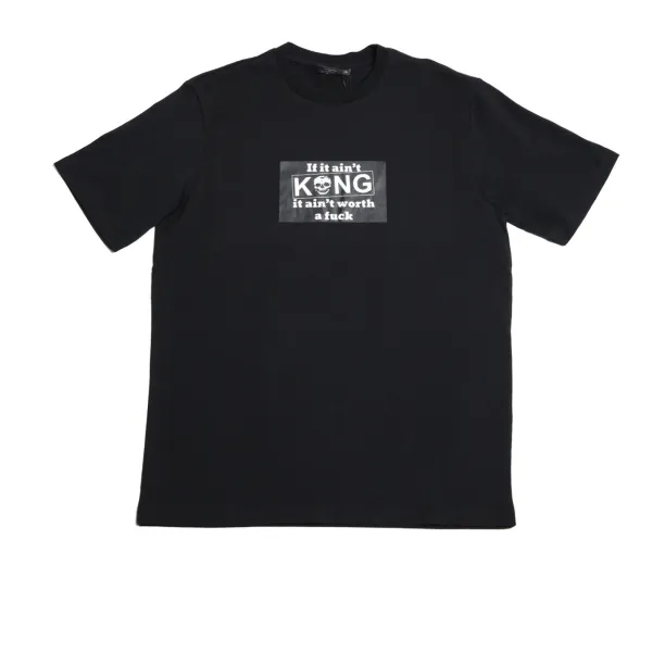 T Shirts | Kong Stiff Tee Black