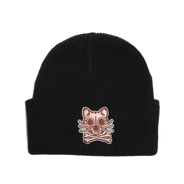 Headwear | Kong x Insane Cat & Bones Beanie Black