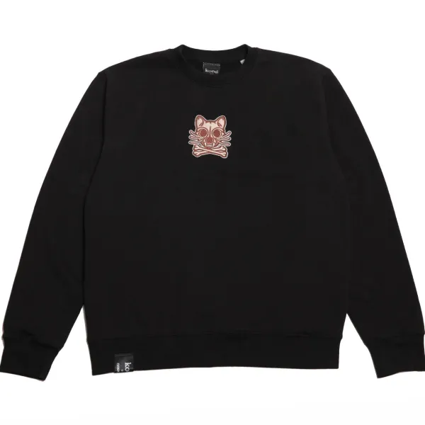 Sweatshirts | Kong x Insane Cat & Bones Sweatshirt Black