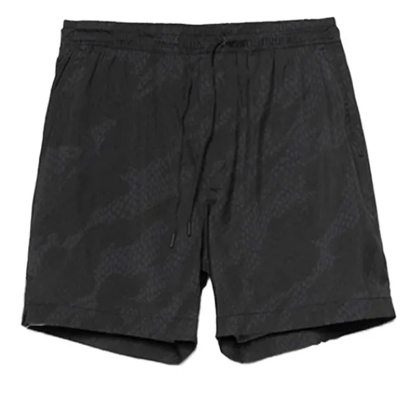 Shorts | Maharishi 1271 Camo Swim Shorts Subdued Night Black