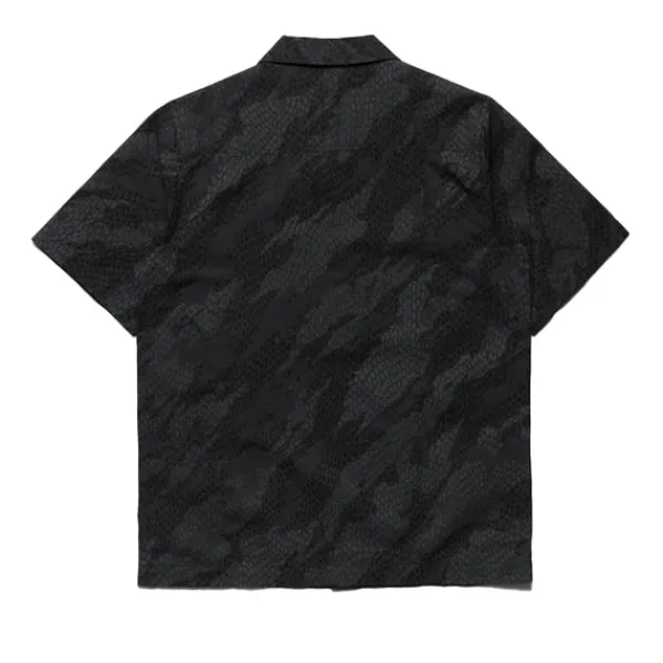 Shirts | Maharishi Camo Hemp Bonsai Dragon Summer Shirt Black