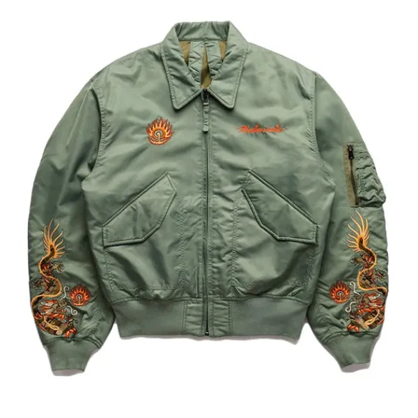 Jackets | Maharishi Dragon CWU-45 Flight Jacket Sage Green