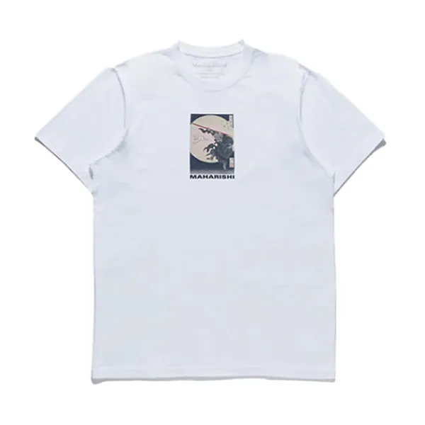 T Shirts | Maharishi Hare & Monkey T Shirt White