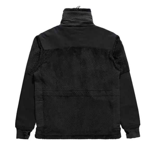 Jackets | Maharishi High Loft Zipped Fleece Polartec Black