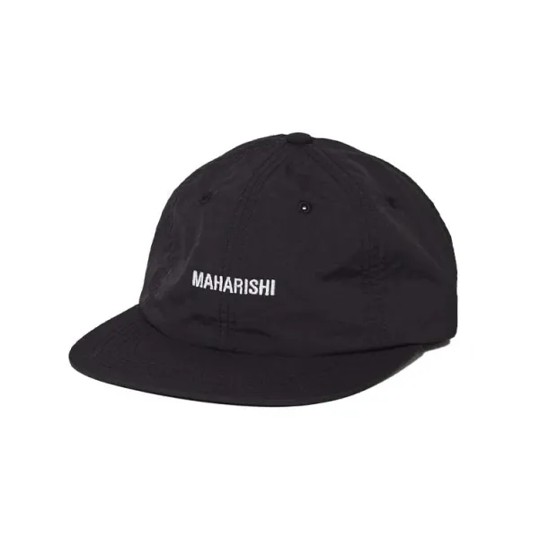 Headwear | Maharishi Japanese Nylon Cap Black