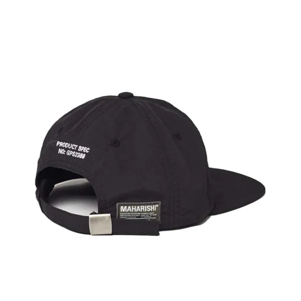 Headwear | Maharishi Japanese Nylon Cap Black