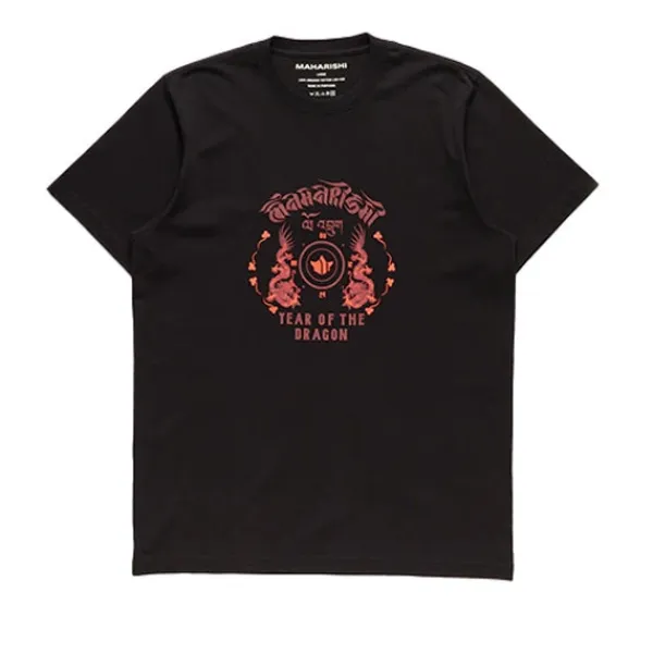 T Shirts | Maharishi Lunar Year Of The Dragon Black