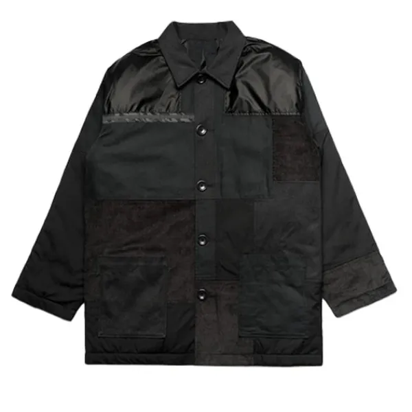 Jackets | Maharishi Patchwork Donkey Jacket Black