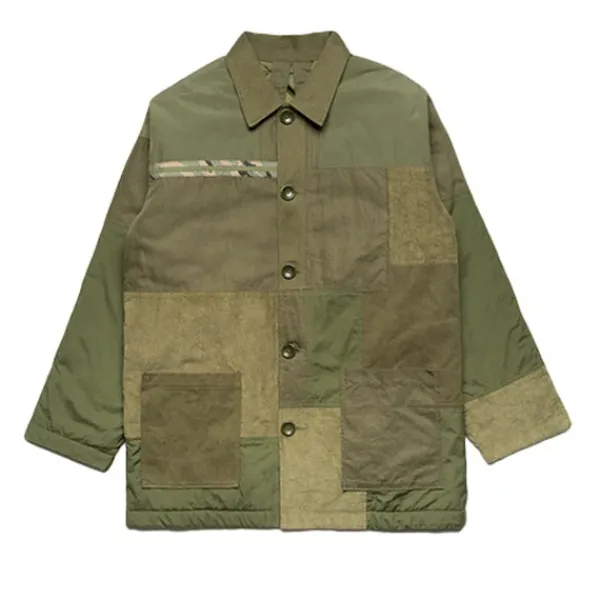 Jackets | Maharishi Patchwork Donkey Jacket Olive Green