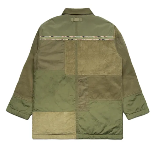 Jackets | Maharishi Patchwork Donkey Jacket Olive Green