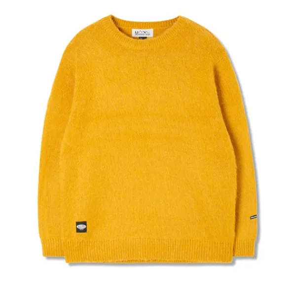 Sweatshirts | Manastash Aberdeen Sweater Mustard Yellow