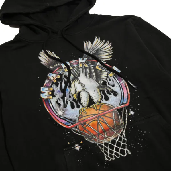 Hoodies | Market Dunking Eagle Hoodie Black