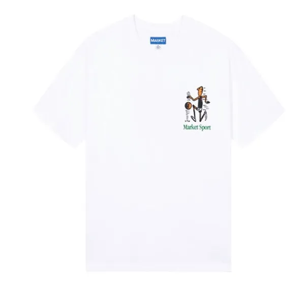 T Shirts | Market Head Games T Shirt White