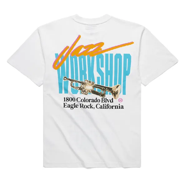 T Shirts | Market Jazz Night T shirt White