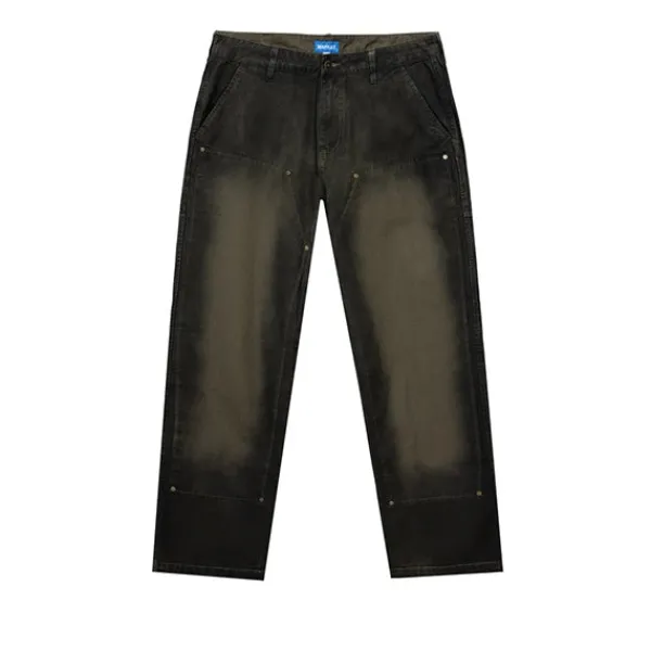 Trousers | Market Margins Double Knee Pants Green