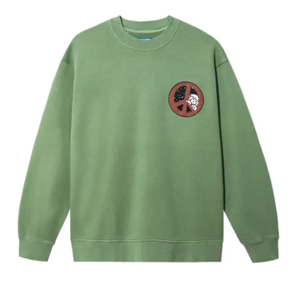 Sweatshirts | Market Peeking Through Crewneck Sweatshirt Green