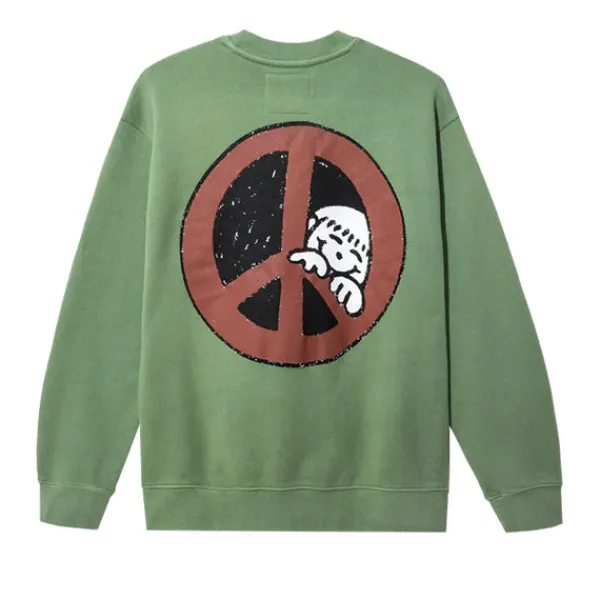 Sweatshirts | Market Peeking Through Crewneck Sweatshirt Green