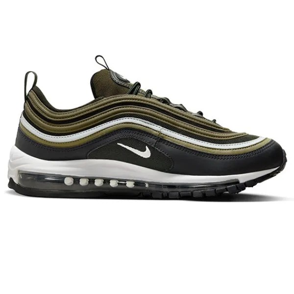 Nike | Nike Air Max 97 Medium Olive Light Silver Sequoia Black Green