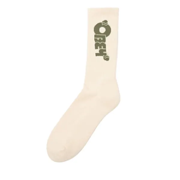 Socks | Obey Andy Socks Unbleached Beige