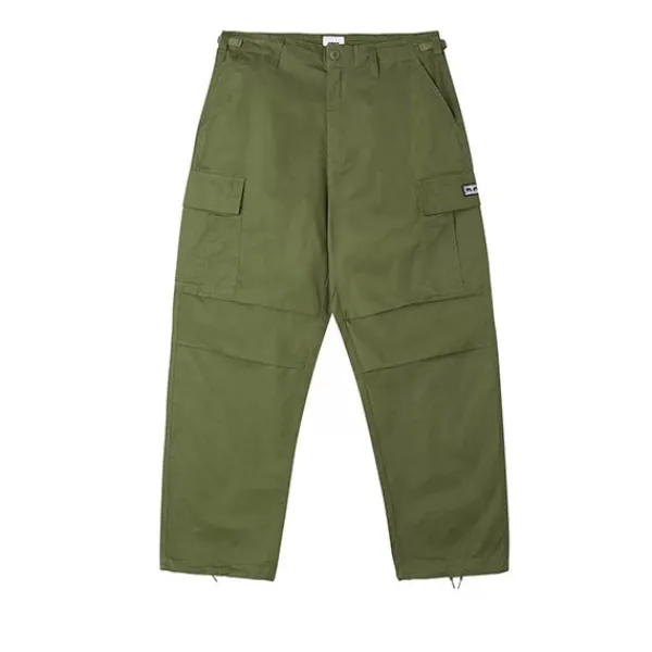 Trousers | Obey Big Timer Cargo Pant Army Green