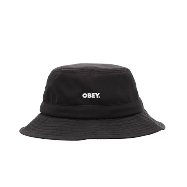 Headwear | Obey Bold Century Bucket Hat Black