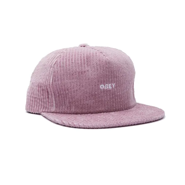 Headwear | Obey Bold Cord Strapback Dusty Rose