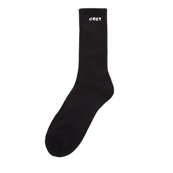 Socks | Obey Bold Socks Black