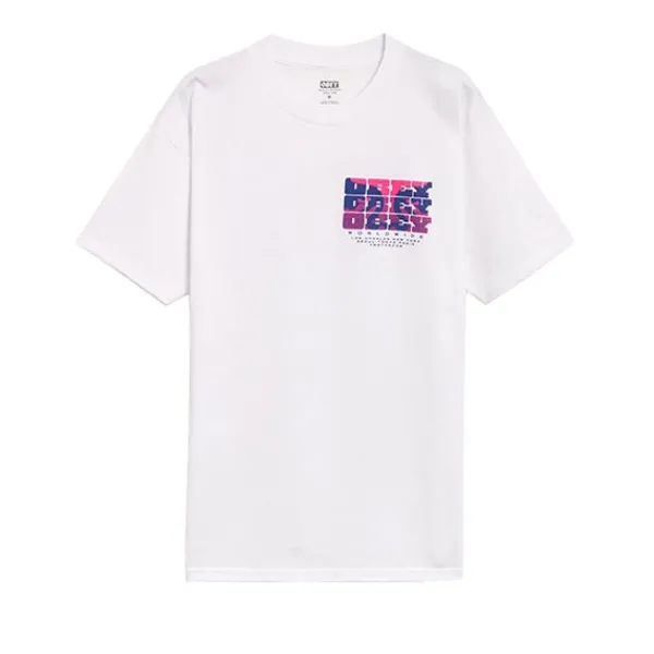 T Shirts | Obey Brick By Brick T-Shirt White