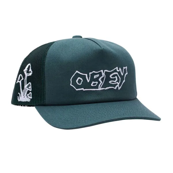 Headwear | Obey Dis Trucker Cap Leaf