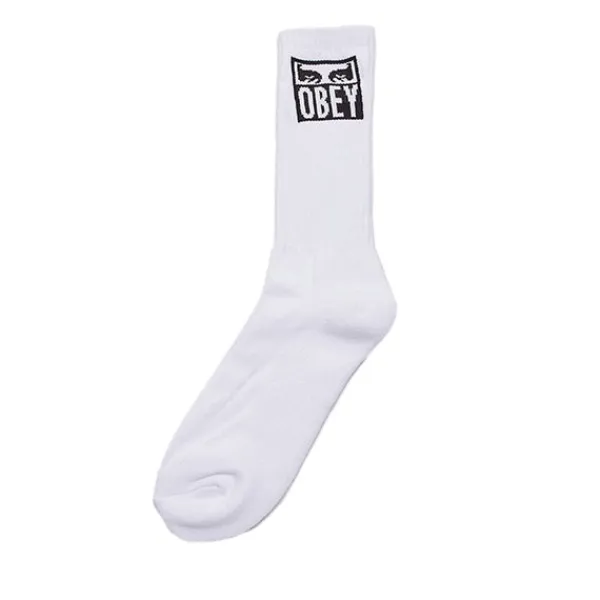 Socks | Obey Eyes Icon Socks Black White