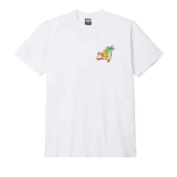 T Shirts | Obey Island Of T Shirt White