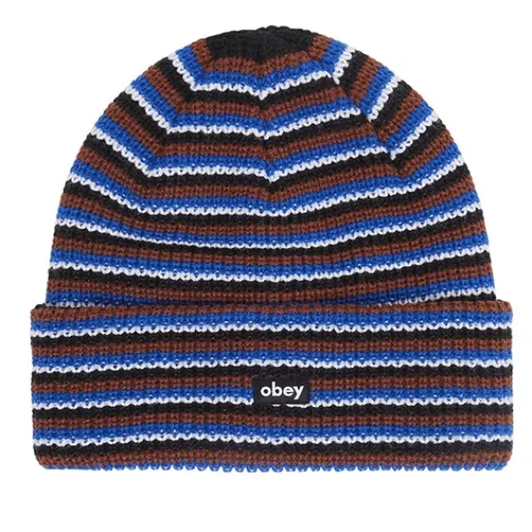 Headwear | Obey Loose Groove Beanie Black Multi